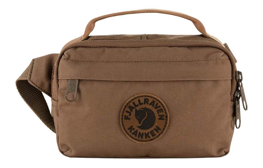 Fjallraven 2L Outdoor Bags Recycled Material, Polyamide Light Umber Unisex