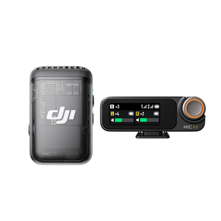 DJI DJI MIC 2 Professional Sound Quality, Live Streaming Cell Phones Recording With Bluetooth Lapel Microphone