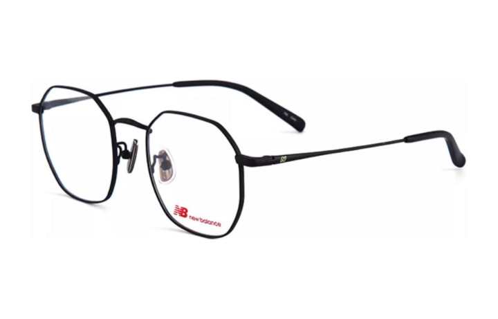 New Balance New Balance Alloy Irregular Shape Eyeglass Frames Women's Black