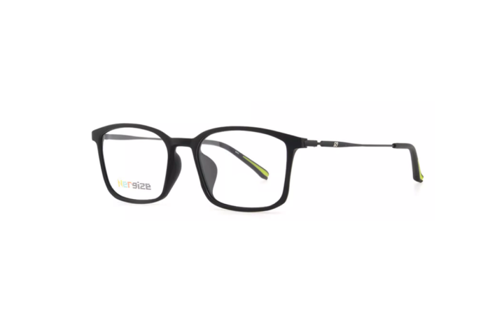 New Balance New Balance Plate And Metal Injection Molded Rectangular Eyeglass Frames Unisex Multicolor