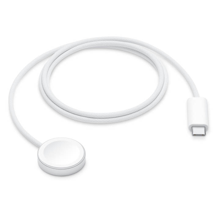 Apple Apple Original Watch Magnetic Fast Charger To USB C Woven Connecting Thread 1 Beige Apple
