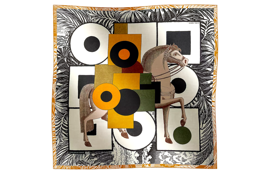 HERMES HERMES Knit Scarves Unisex Multicolor