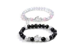 YOASOBI Obsidian Jade Bracelets Unisex