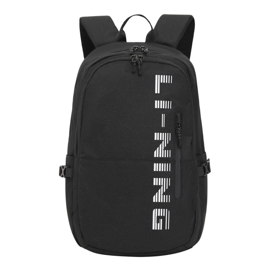 Li-Ning Li Ning Polyester Backpack Regular Unisex Basic Black