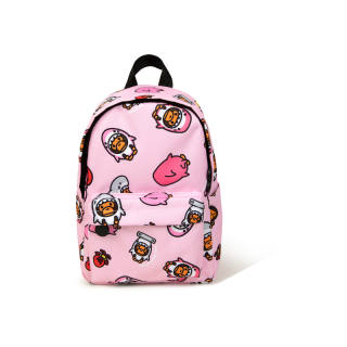 Aape Cartoon Pattern Polyester Backpack Small Women's Camouflage/Light Pink