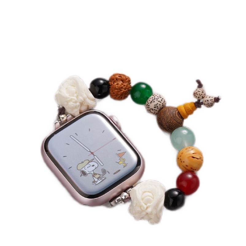 CHENSONG CHENSONG Strap Apple Compatibility Bead Material 49mm Unisex