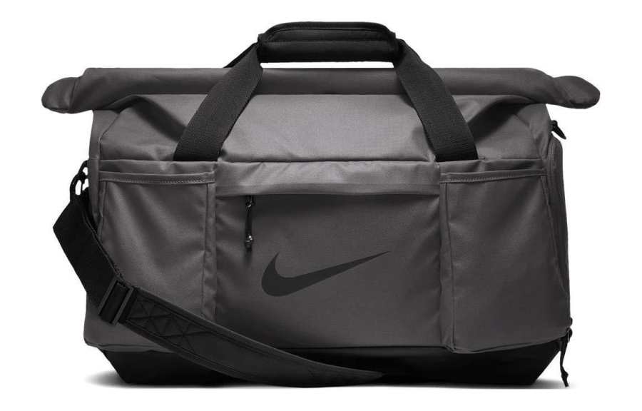 Nike Nike Polyester Handbag, Shoulder Bag, Crossbody Bag, Travel Bag Regular Men's Dark Gray & Black