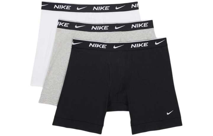 Nike Nike Dri-FIT logo-waistband boxer briefs (pack of three)