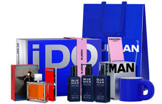 BLUE MAN I DO Romantic Plan Box Men's Fragrance Skincare Set Acne Fighting Hydrating Oil Control Refreshing Cleansing