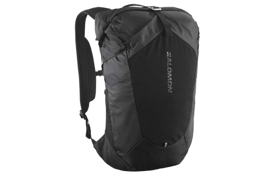 SALOMON 20L Backpack Outdoor Bag Polyamide With Polyester Black Unisex