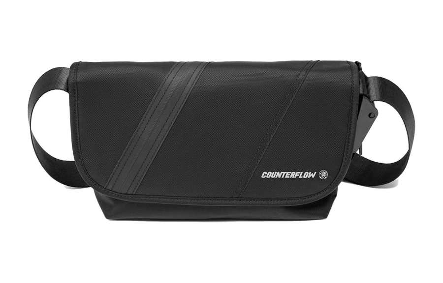 Li-Ning Li Ning CF Polyamide Sling Bag, Shoulder Bag, Crossbody Bag Regular Unisex Black