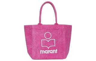 Isabel Marant small Yenky logo-embroidered tote bag