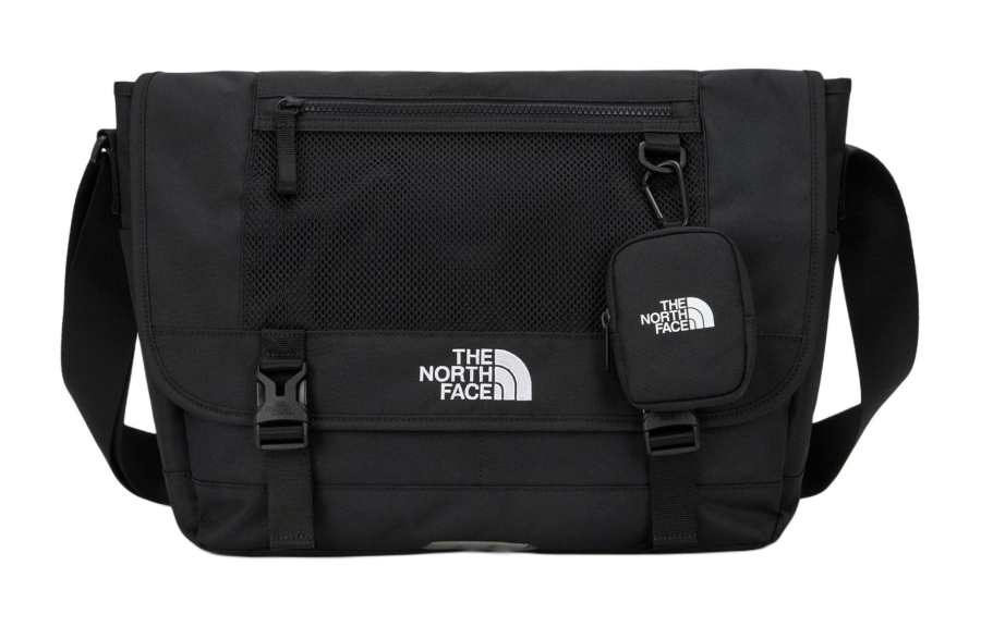 THE NORTH FACE 15L Messenger Bag, Shoulder Bag, Crossbody Bag, Outdoor Bag Polyester Black Unisex
