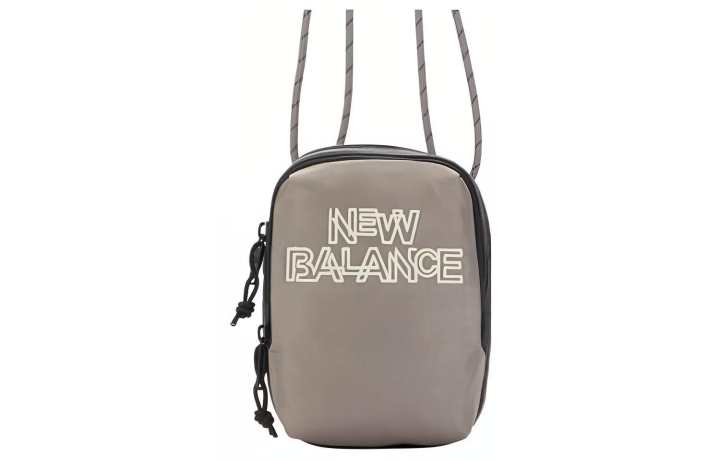 New Balance New Balance Canvas Shoulder Bag, Canvas Bag, Cell Phone Pouch, Crossbody Bag Regular Unisex Gray