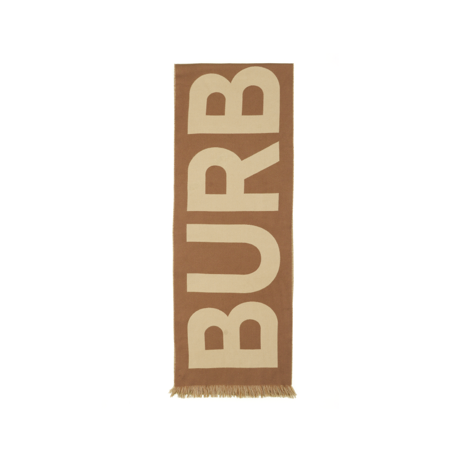 Burberry 【Previous Season】logo wool jacquard scarf