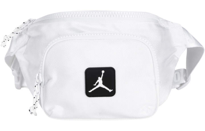 Jordan Jordan Polyester Crossbody Bag, Sling Bag, Fanny Pack Regular Unisex Pure White