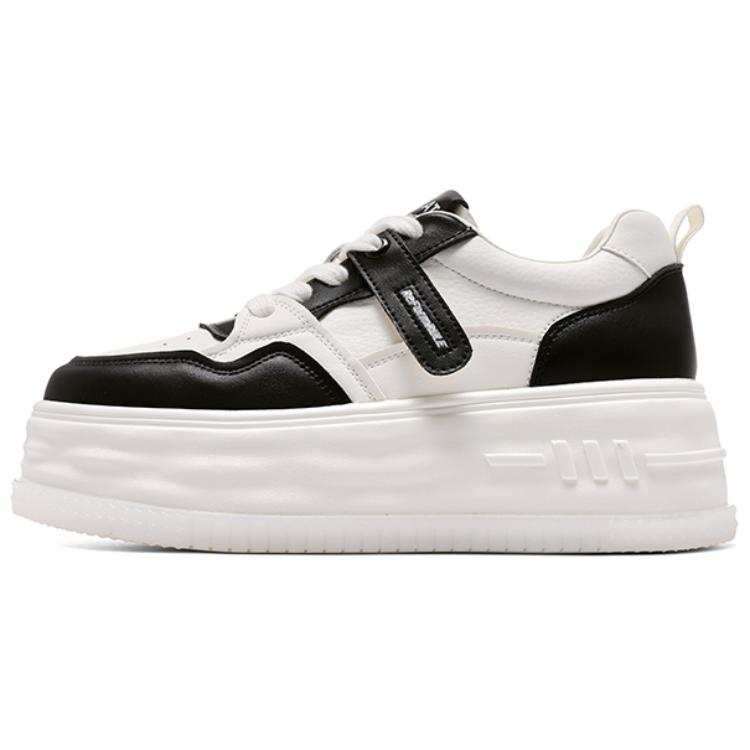 ST&SAT Pigskin Lightweight Low top Skateboard Shoes 6CM Women's