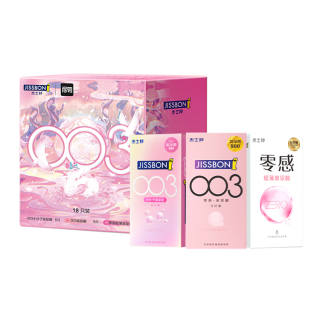 Jissbon Hyaluronic Acid 3 in 1 Condom, Safety Sheath
