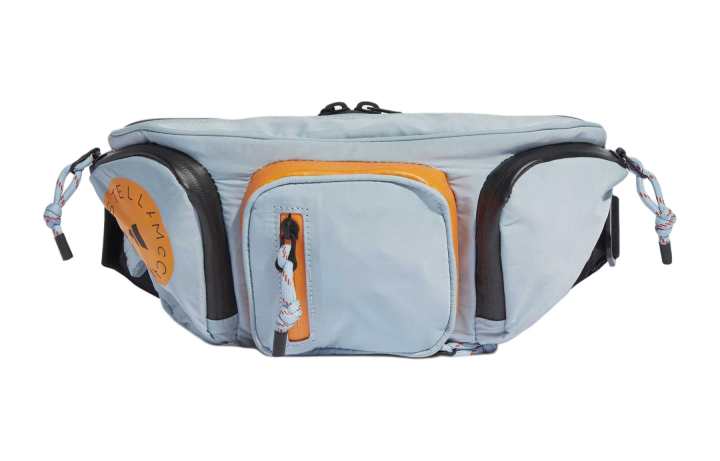 Adidas Adidas Stella McCartney Collaboration Recycled Polyester Plain Weave Fabric Fanny Pack Regular Unisex