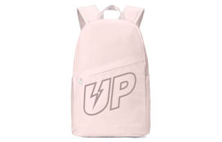 TURN UP Polyester Backpack Unisex Pink