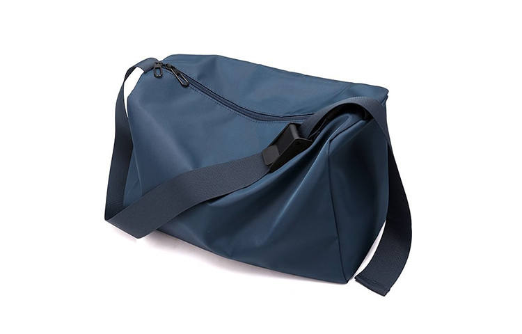 GKY GKY Nylon Shoulder Bag Medium Unisex Black/Blue/Green