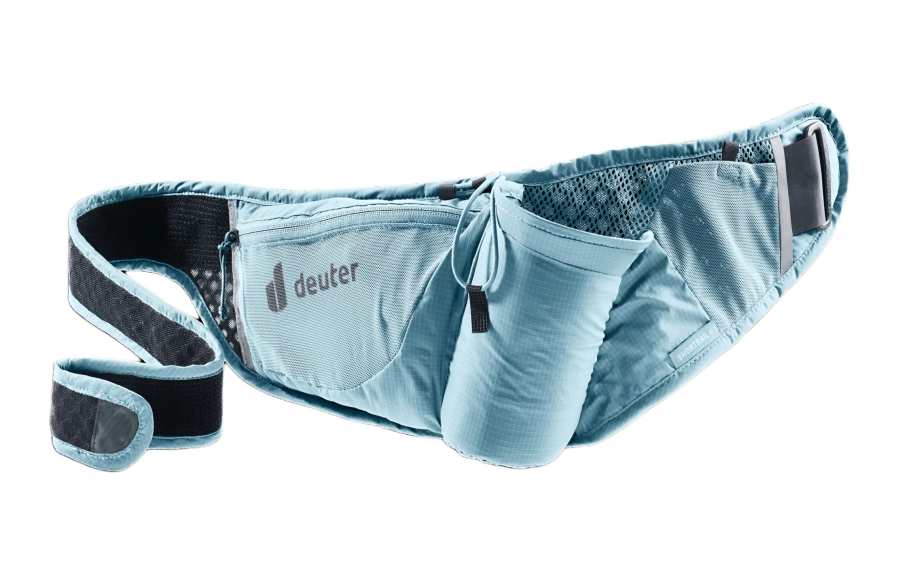DEUTER 1L Fanny Pack Outdoor Bag Polyester Lake Color/Obsidian Black Unisex