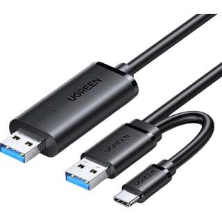 UGREEN 2m USB 3.0 Male To Male Pair The Line Cables