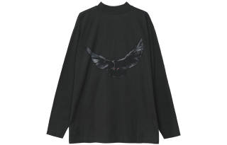 YEEZY x Gap X Balenciaga Dove Longsleeve Tee T Shirt Unisex Black