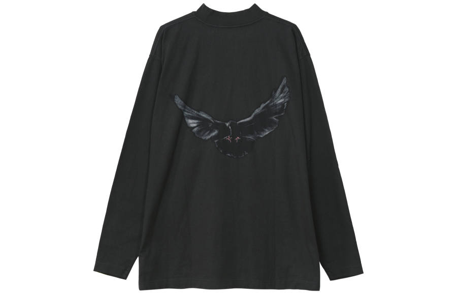YEEZY x Gap X Balenciaga Dove Longsleeve Tee T Shirt Unisex Black
