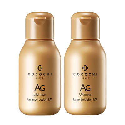 Cocochicosme Cocochi Sample Set AG Anti Glycation Water Milk Hydrating Repairing Hydrating 30ml Water+30ml Milk