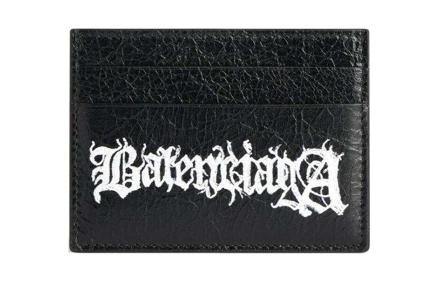 Balenciaga Logo Printed Card Holder