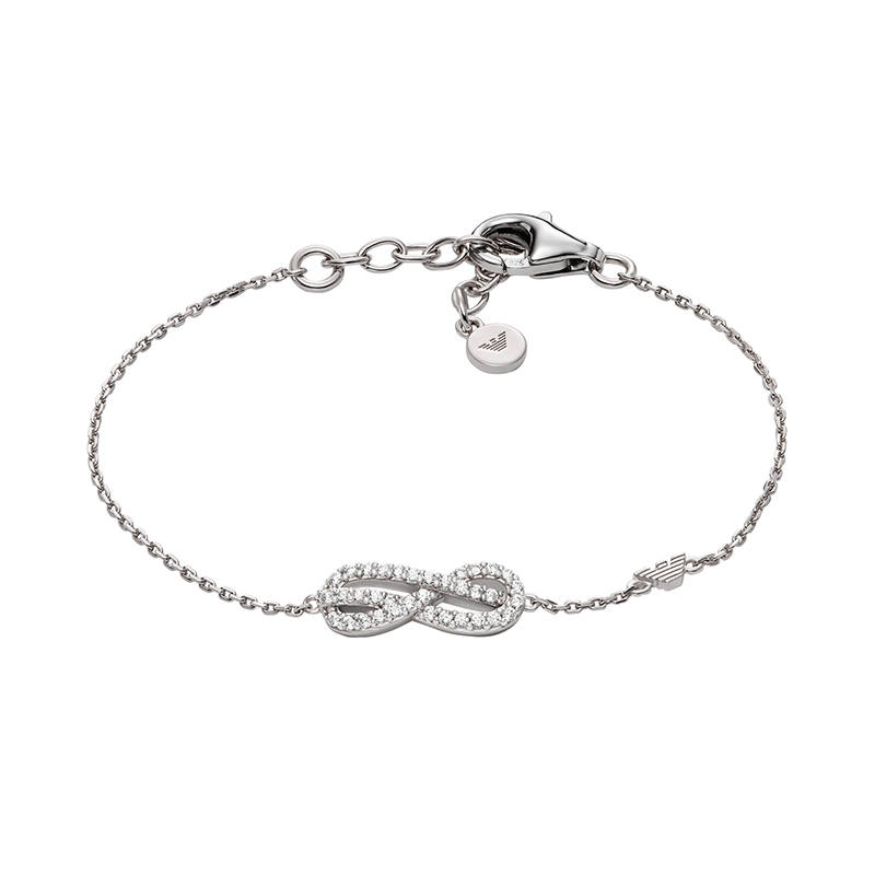 EMPORIO ARMANI 925 Sterling Silver Bracelets Women's Silver