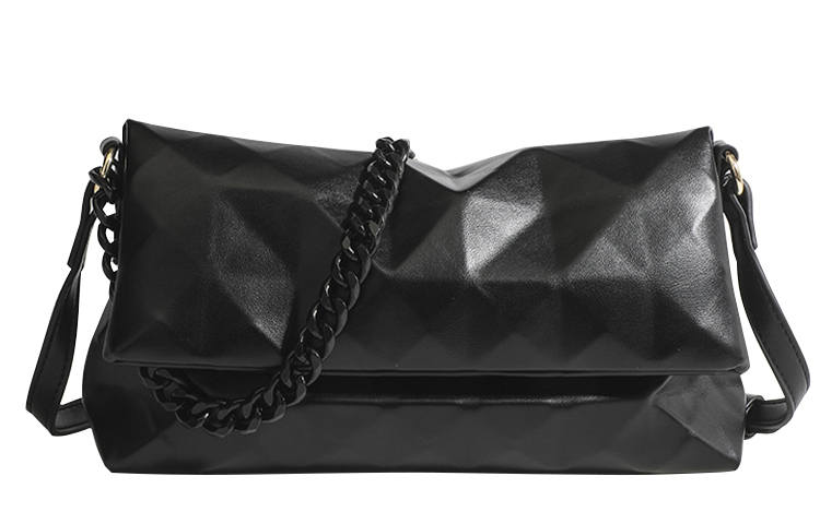 HAWA Pu Shoulder Bag, Crossbody Bag Women's Black/White