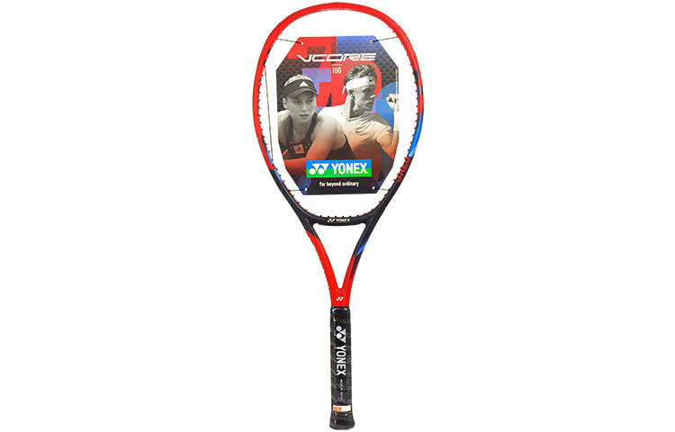 YONEX VCORE 07 100 305g Racket Weight 98 Square Inch Head Size Tango Red Unisex Tennis Rackets