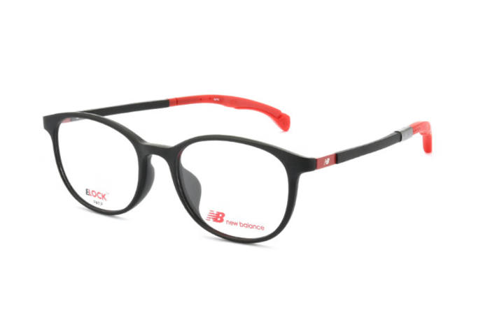New Balance New Balance TR Oval Eyeglass Frames Unisex Black
