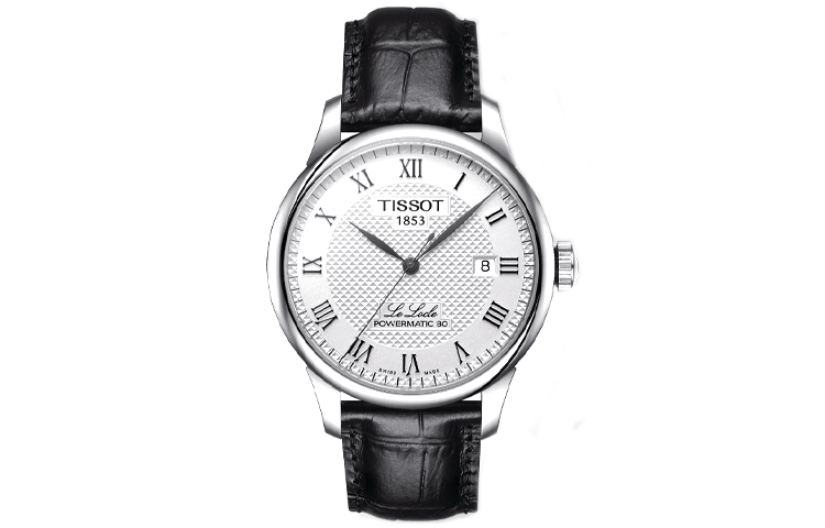 TISSOT Automatic Mechanical Movement 30m Waterproof Men's Watches Watch 39.3mm Silver Dial Stainless Steel Case