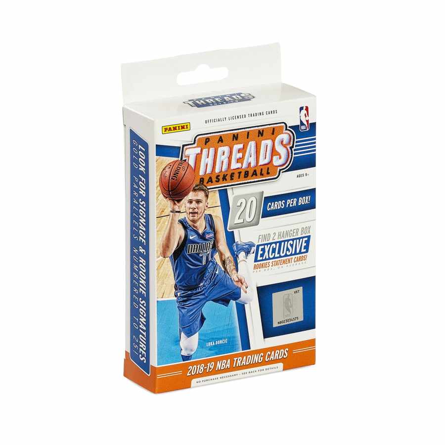 PANINI NBA Basketball Card 2018 19 Threads Hanger Box Sports Cards 1 Box