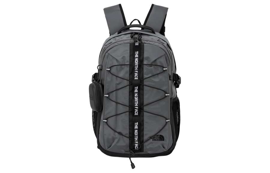THE NORTH FACE 30L Backpack Outdoor Bag Nylon Gray Unisex