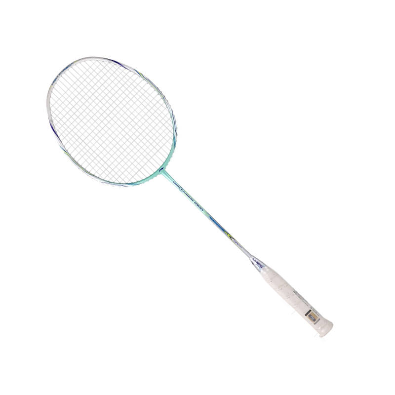 Li-Ning Li Ning HC1900 Full Carbon Badminton Rackets Offensive Type Heavy Head, Stiff Shaft Upper Class 4UG5 Azure