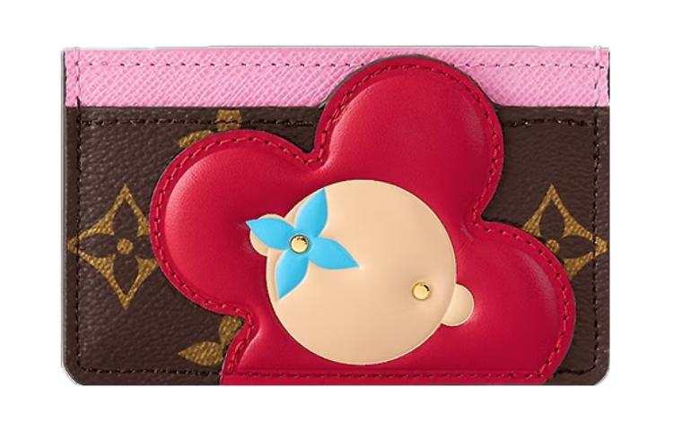 LOUIS VUITTON LOUIS VUITTON Card Holder Pale Pink