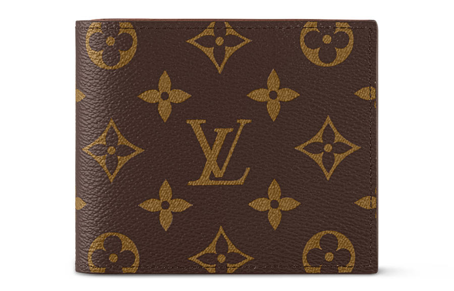 LOUIS VUITTON LOUIS VUITTON Marco Wallet Monogram Brown