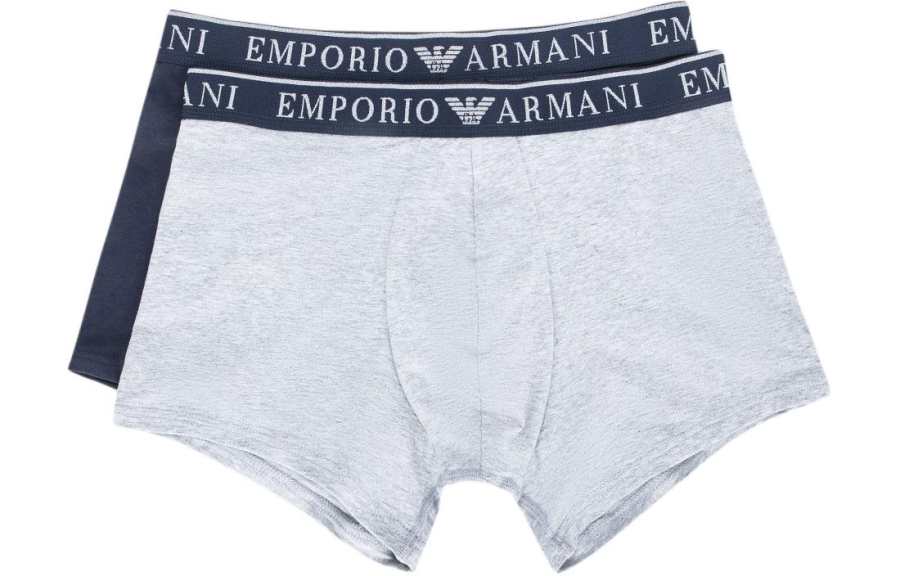 EMPORIO ARMANI Boxer Briefs Men's 2 Pack