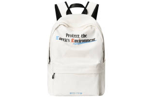 FINITE LOOP FINITE LOOP Recycled Material Backpack Unisex White