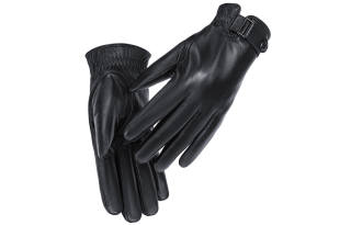 HLA Full Length Touchscreen, Thermal Windproof Riding Thickened And Fleece Lined Sheepskin, Polyester Gloves Unisex