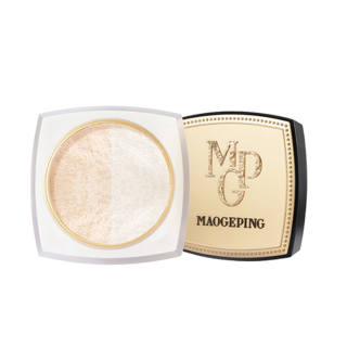 MAOGEPING Light Sensing Dazzling Bright Pink Loose Powder Oil Control Long Lasting No Transfer