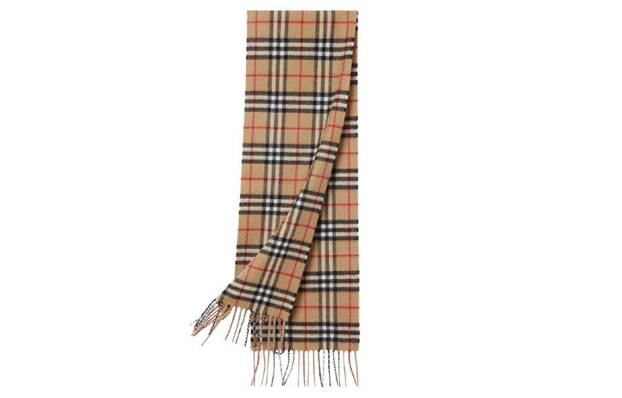 Burberry Kids Vintage Check Cashmere Scarf