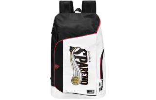 8atheist Polyester Backpack Unisex White