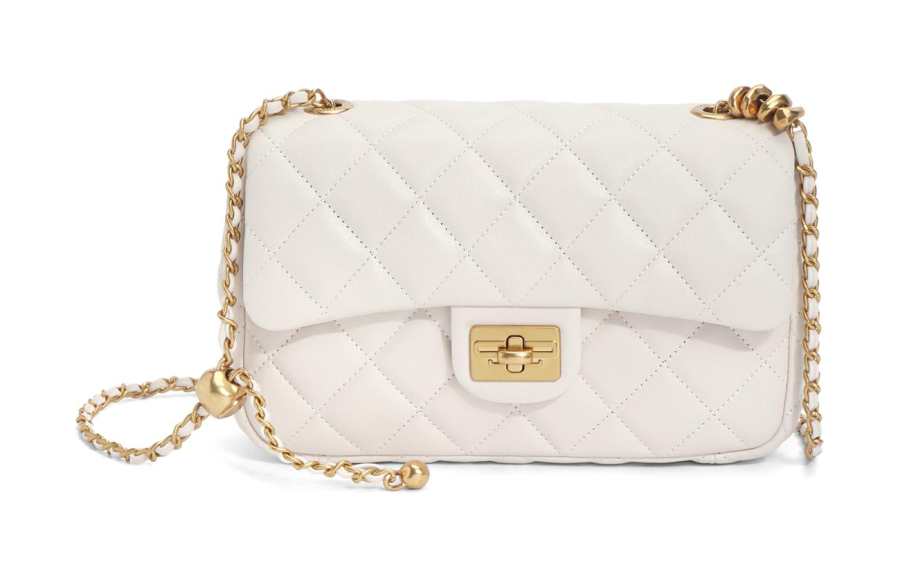 BELLE Sheepskin Crossbody Bags Large Women's