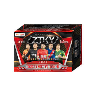 CHNCARD 2021 Season Soccer Ball Chinese Football Super League Official Player Cards ZTKY Collection Official Edition