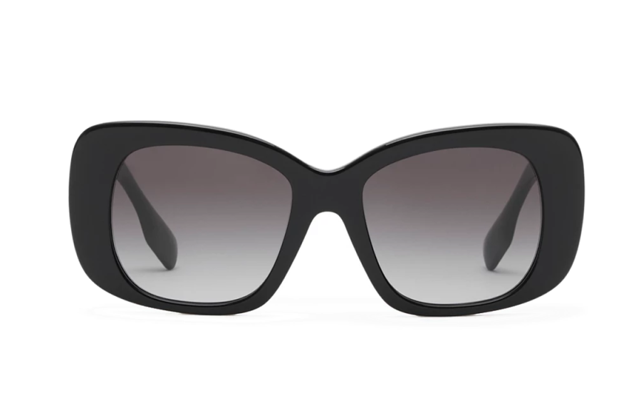 Burberry Burberry Logo-embossed Oversize-frame Sunglasses